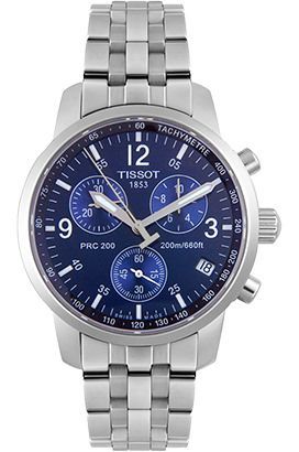 Tissot T-Sport Tissot PRS 200 Blue Dial 40 mm Quartz Watch For Men - 1