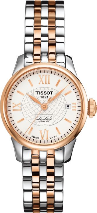 Tissot T-Classic Le Locle Automatic Silver Dial 25.3 mm Automatic Watch For Women - 1
