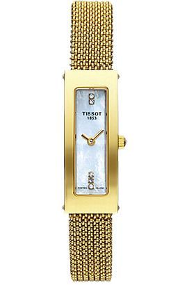 Tissot Goldrun 12 mm Watch in MOP Dial For Women - 1