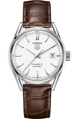 TAG Heuer Carrera  Silver Dial 39 mm Automatic Watch For Men - 1