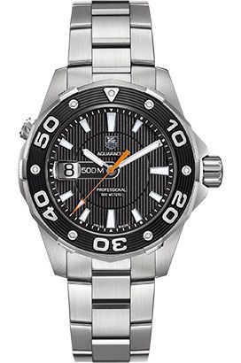 TAG Heuer 500M 43 mm Watch in Black Dial For Men - 1