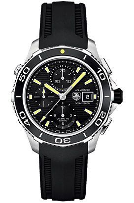TAG Heuer Aquaracer  Black Dial 43 mm Automatic Watch For Men - 1