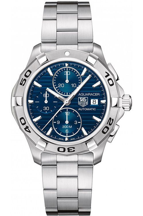 TAG Heuer Calibre 16 43 mm Watch in Blue Dial