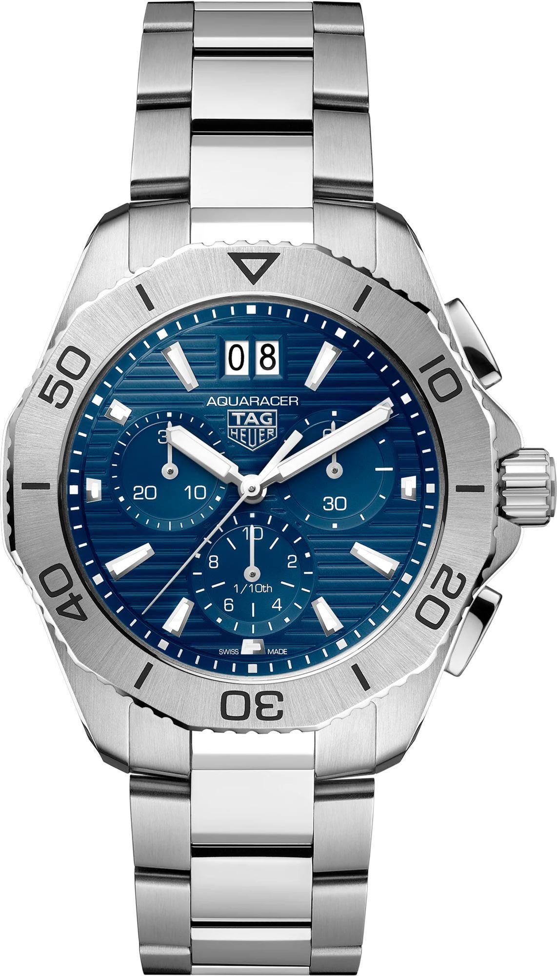 TAG Heuer Aquaracer Professional 200 Blue Dial 40 mm Quartz Watch For Men - 1