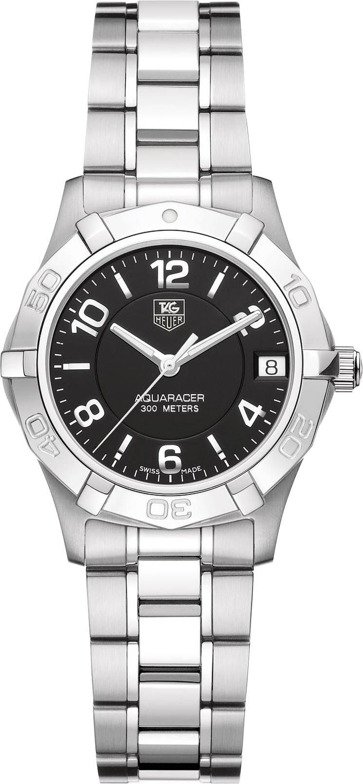 TAG Heuer Aquaracer  Black Dial 32 mm Quartz Watch For Women - 1