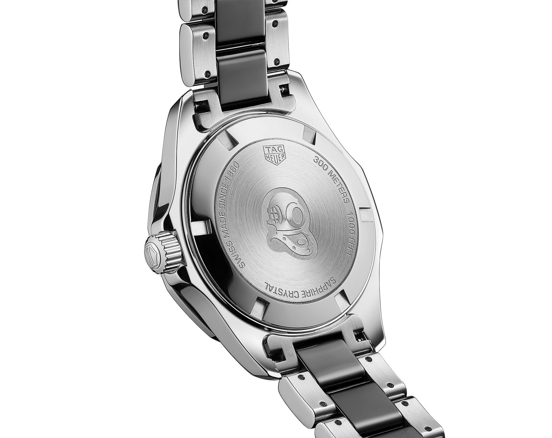 TAG Heuer Aquaracer Professional 300 Black Dial 35 mm Quartz Watch For Women - 3