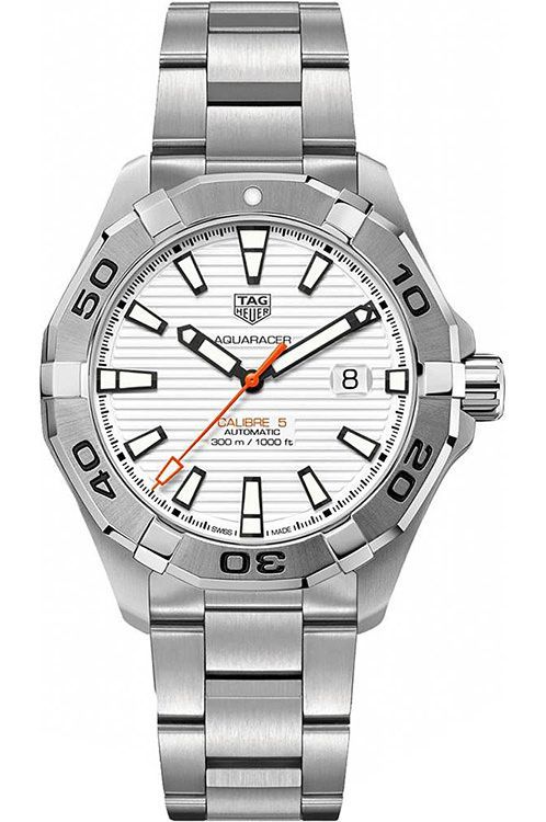 TAG Heuer Aquaracer 43 mm Watch in White Dial