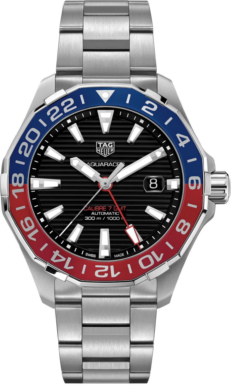 TAG Heuer Professional 300 43 mm Watch in Black Dial For Men - 1