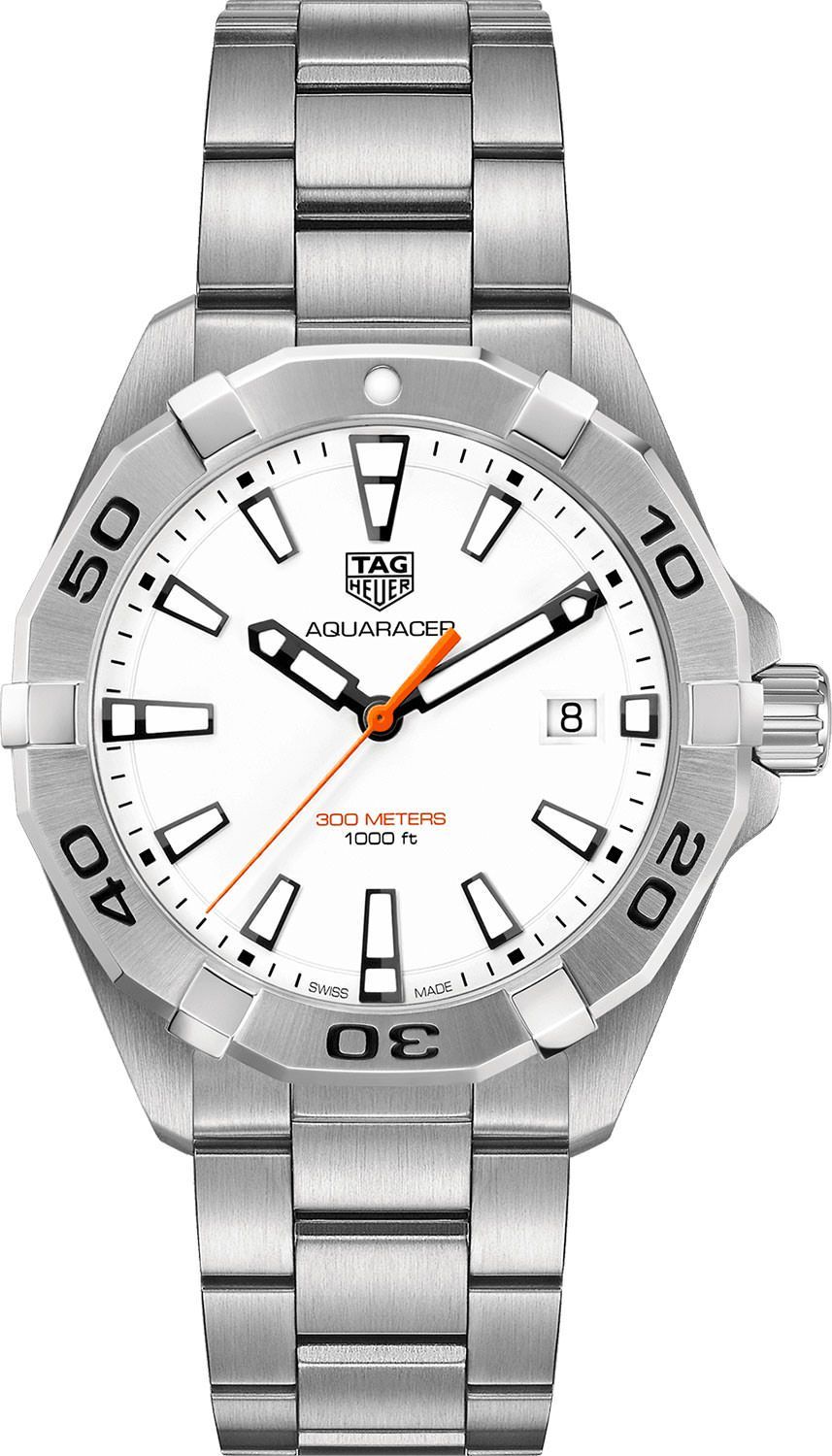 TAG Heuer Professional 300 41 mm Watch in White Dial