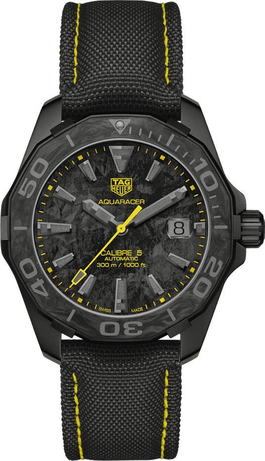 TAG Heuer Aquaracer Professional 300 Black Dial 41 mm Automatic Watch For Men - 1
