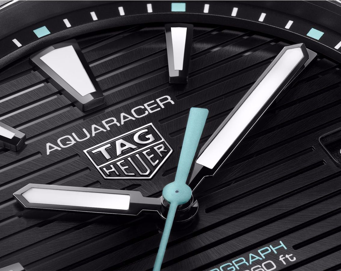 TAG Heuer Aquaracer Professional 200 Black Dial 40 mm Solar Powered Watch For Men - 4