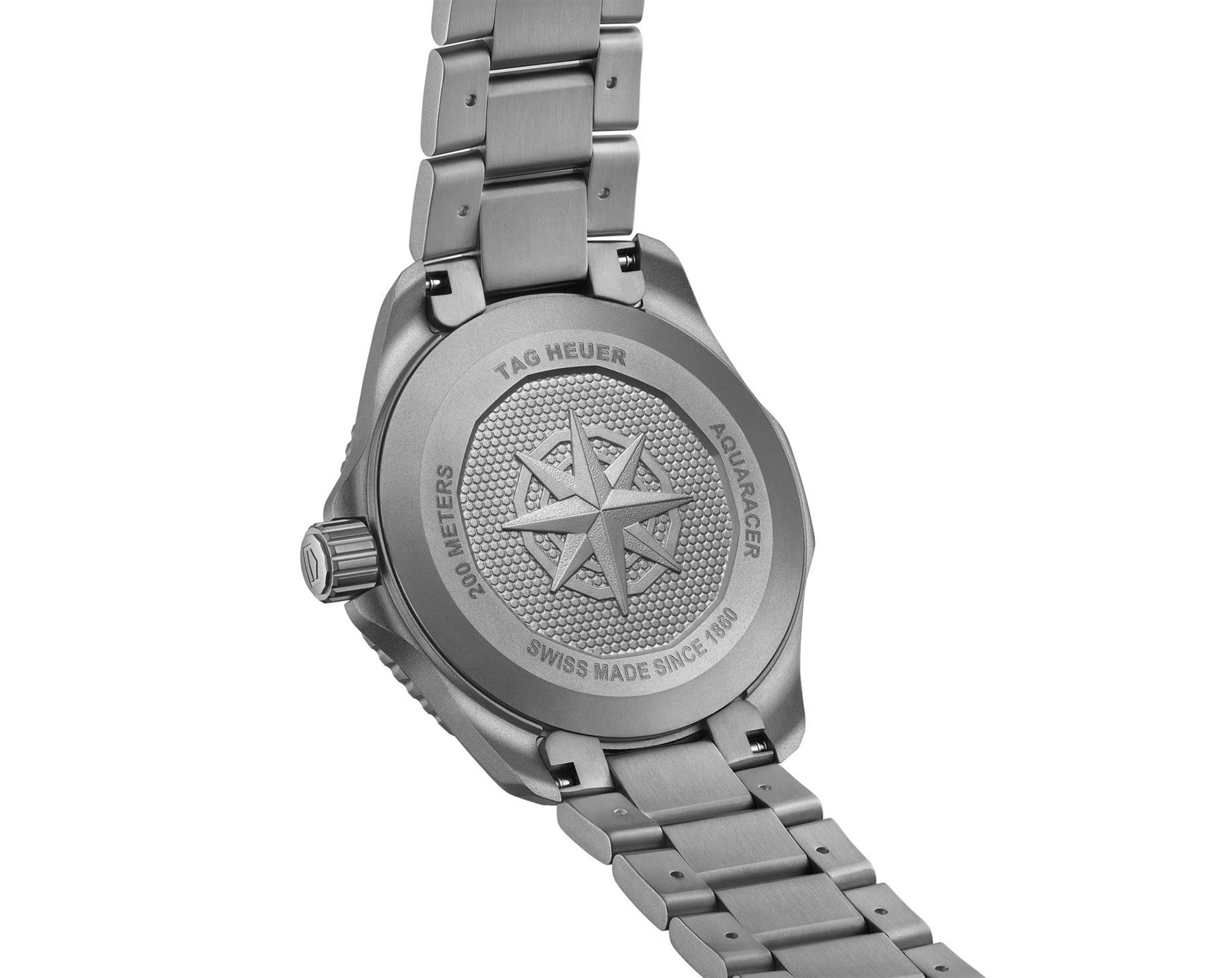 TAG Heuer Aquaracer Solar Powered Men Watches in Round case Blue Dial