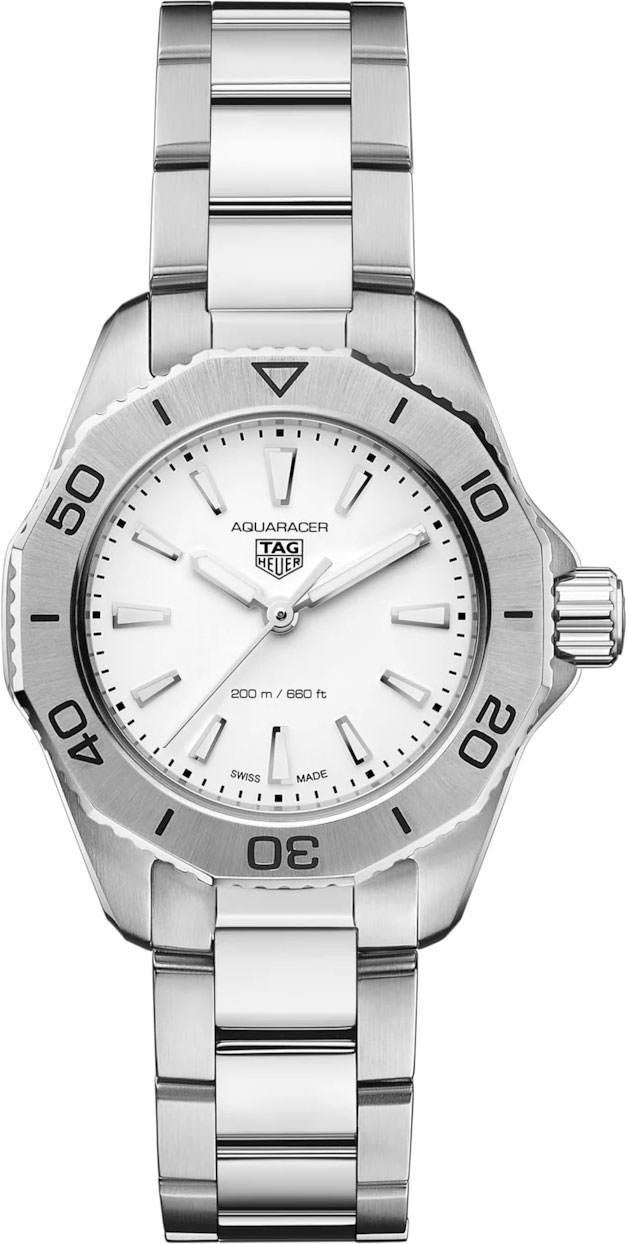 TAG Heuer Aquaracer Professional 200 Grey Dial 30 mm Quartz Watch For Women - 1