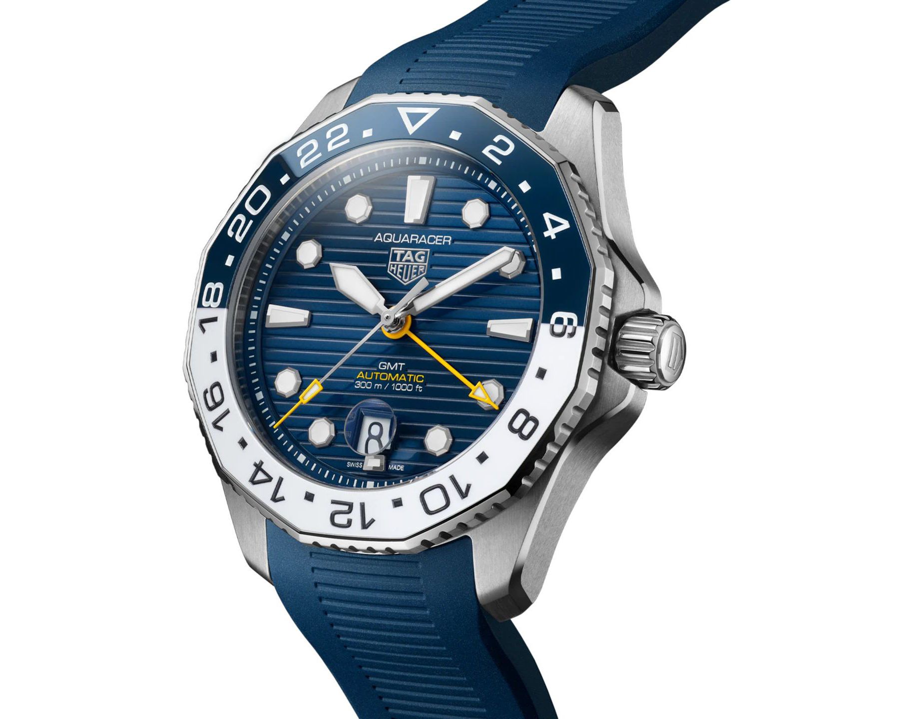 TAG Heuer Aquaracer Automatic Men Watches in Round case Blue Dial