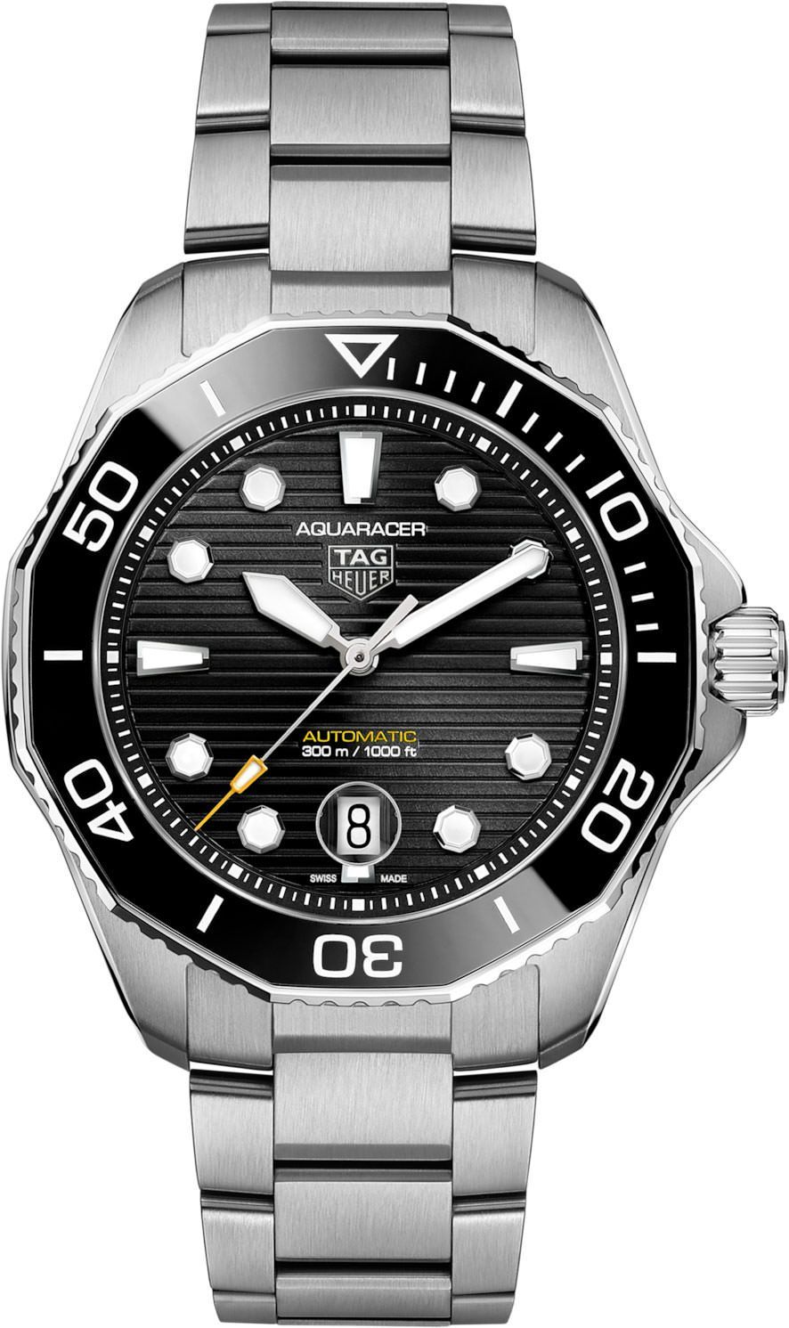 TAG Heuer Aquaracer Professional 300 Black Dial 43 mm Automatic Watch For Men - 1