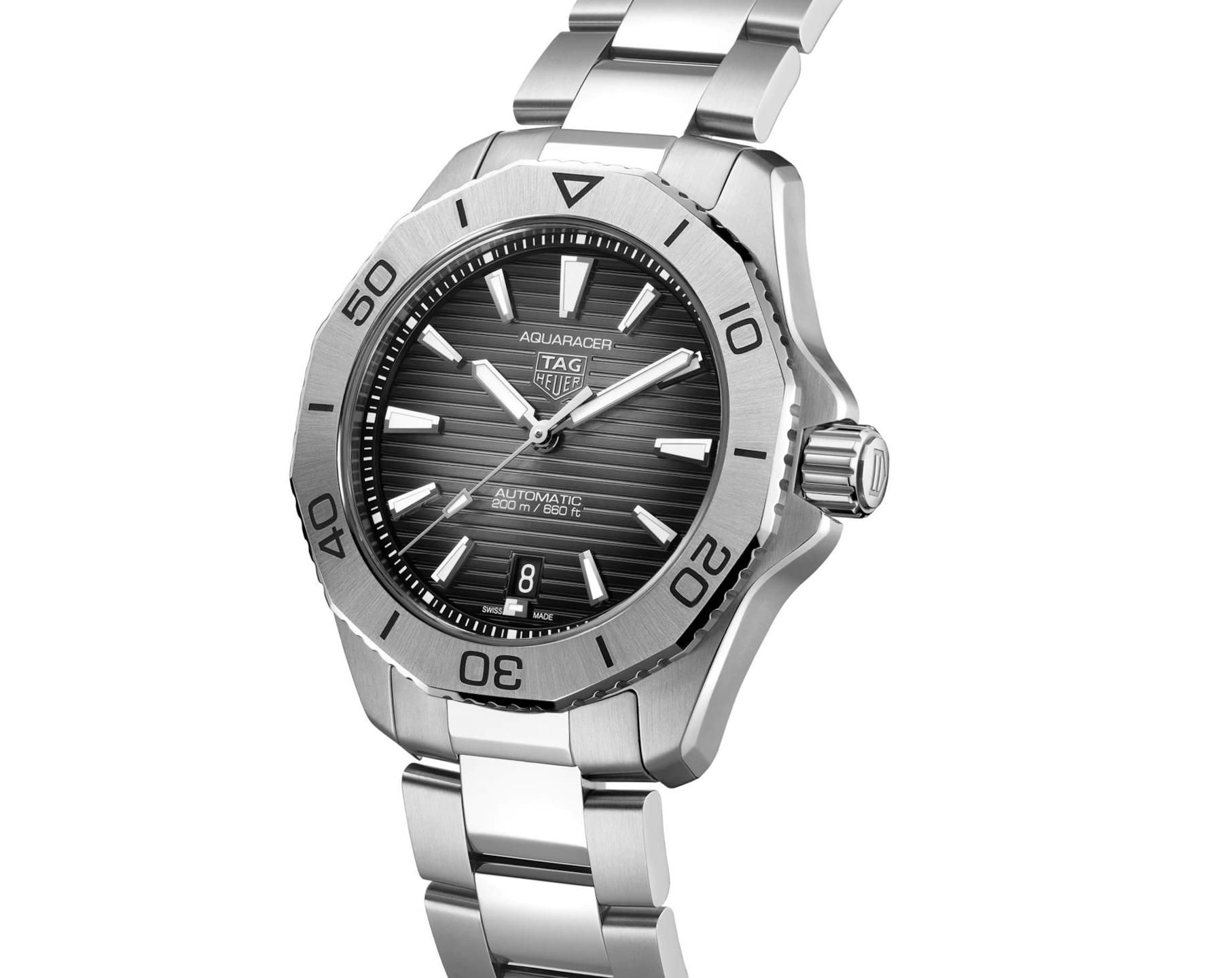 TAG Heuer Aquaracer Professional 200 Black Dial 40 mm Automatic Watch For Men - 3