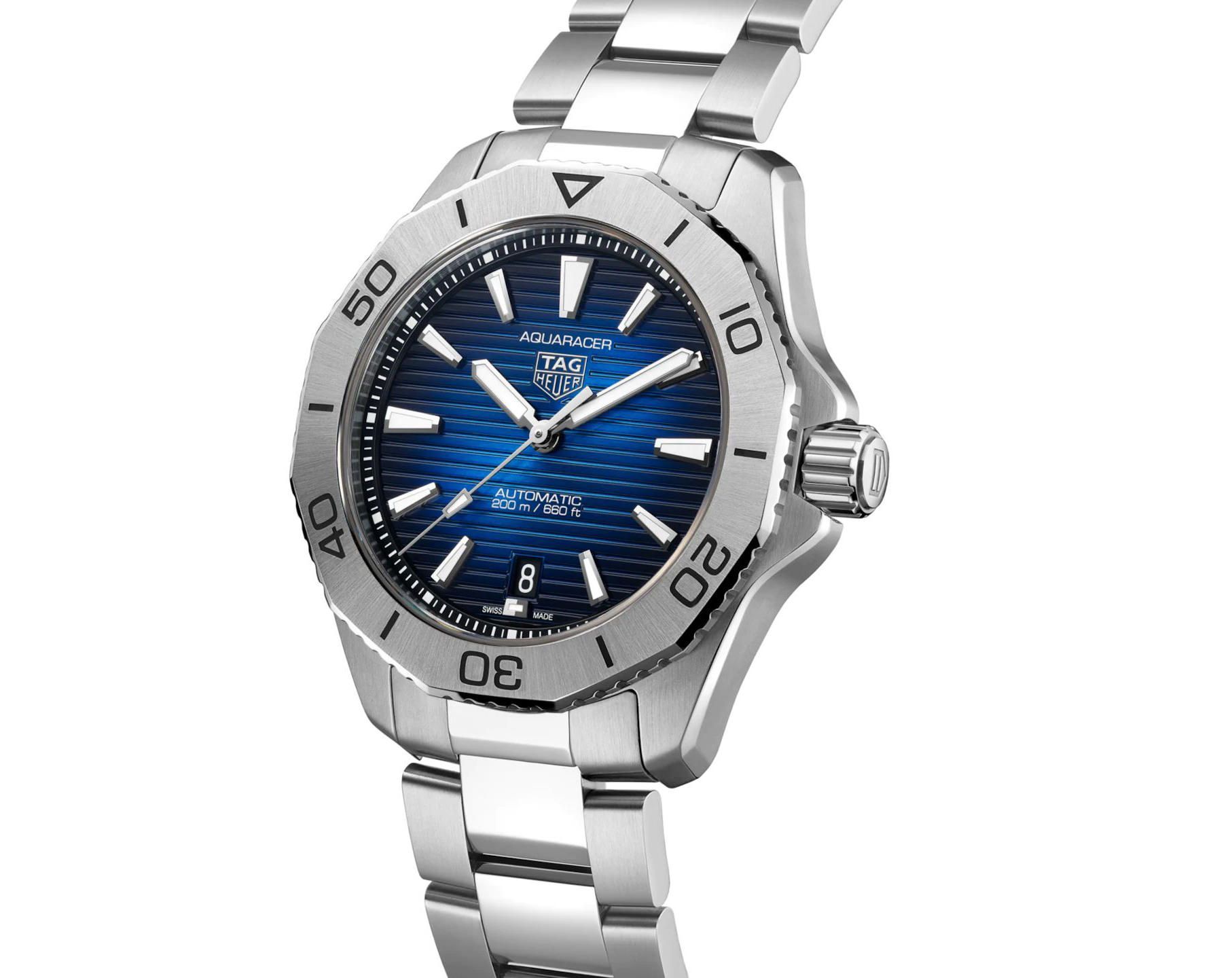 TAG Heuer Aquaracer Professional 200 Blue Dial 40 mm Automatic Watch For Men - 3
