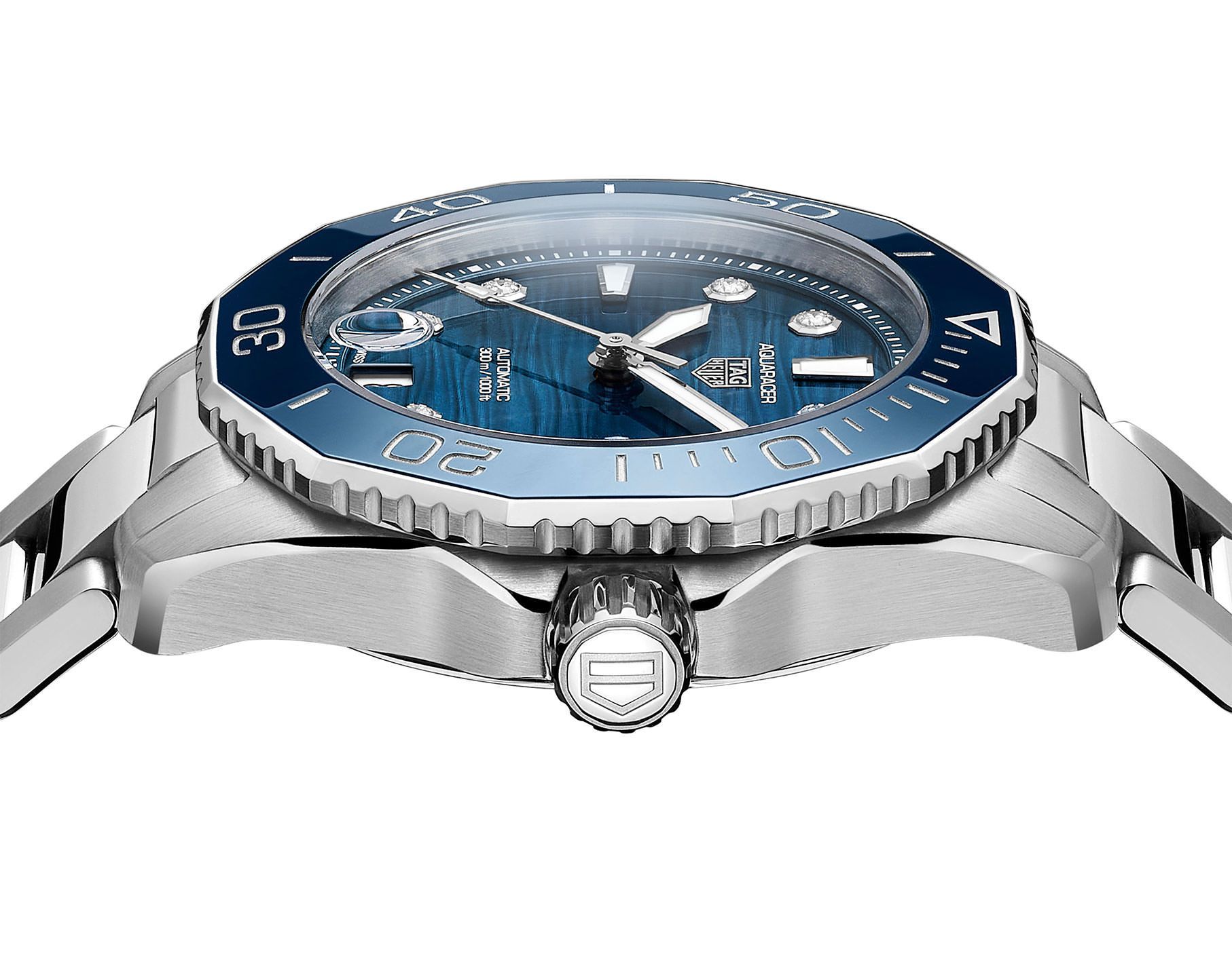 TAG Heuer Professional 300 36 mm Watch in Blue Dial