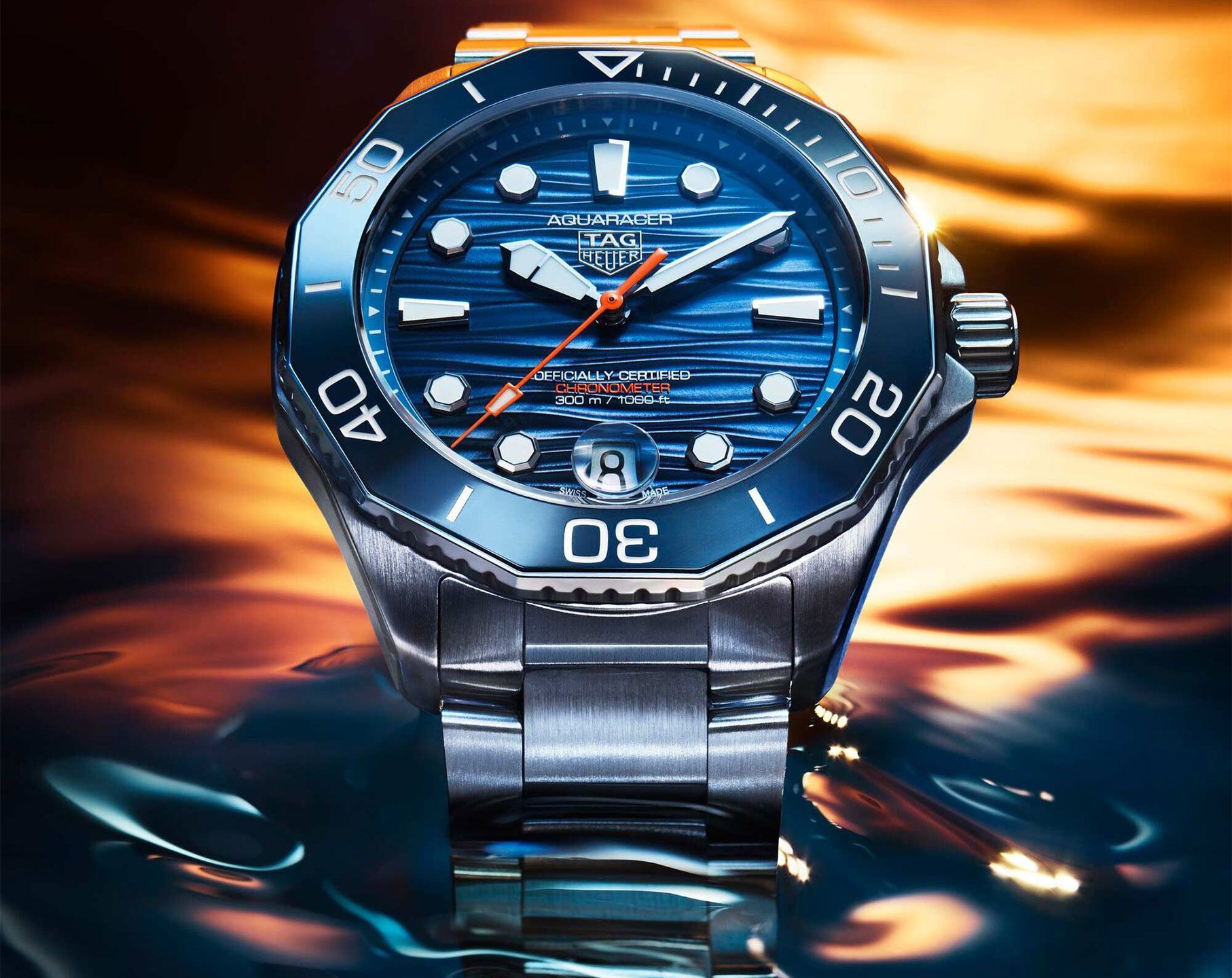 Tag heuer 300 meters 1000 feet automatic sapphire crystal discount