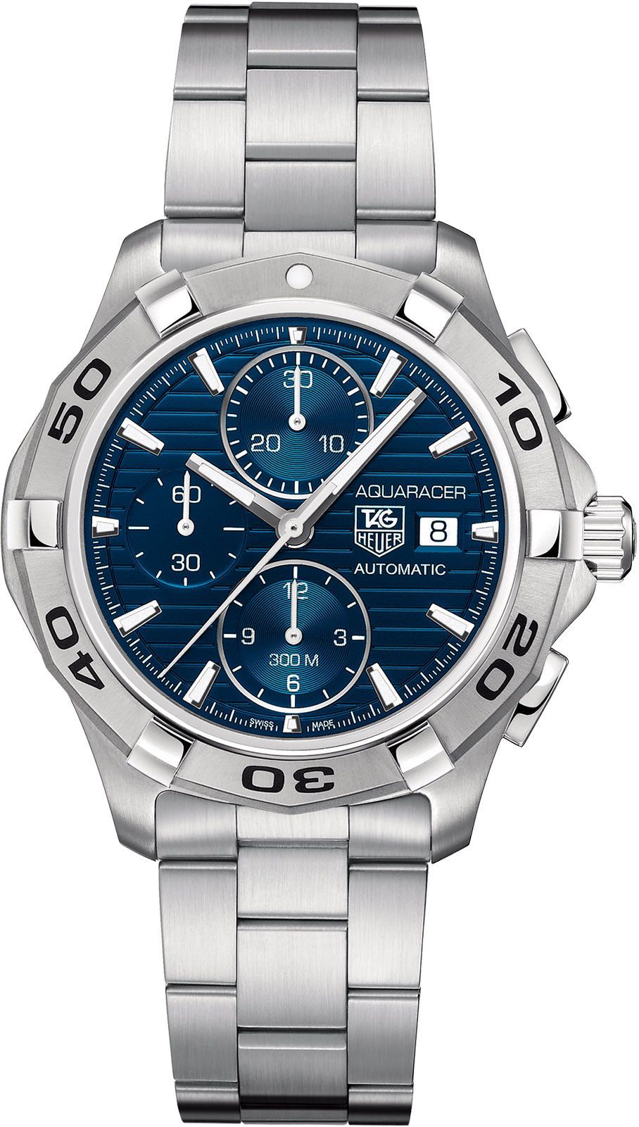 TAG Heuer  42 mm Watch in Blue Dial For Men - 1