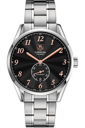 TAG Heuer Carrera Calibre 6  Black Dial 39 mm Automatic Watch For Men - 1