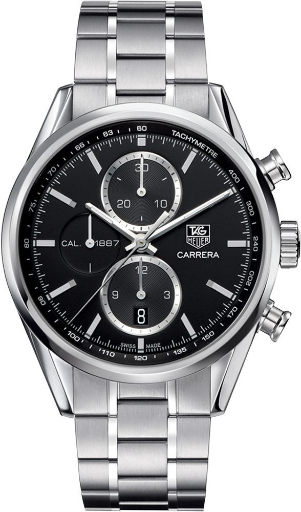TAG Heuer Carrera Calibre 1887 Black Dial 41 mm Automatic Watch For Men - 1