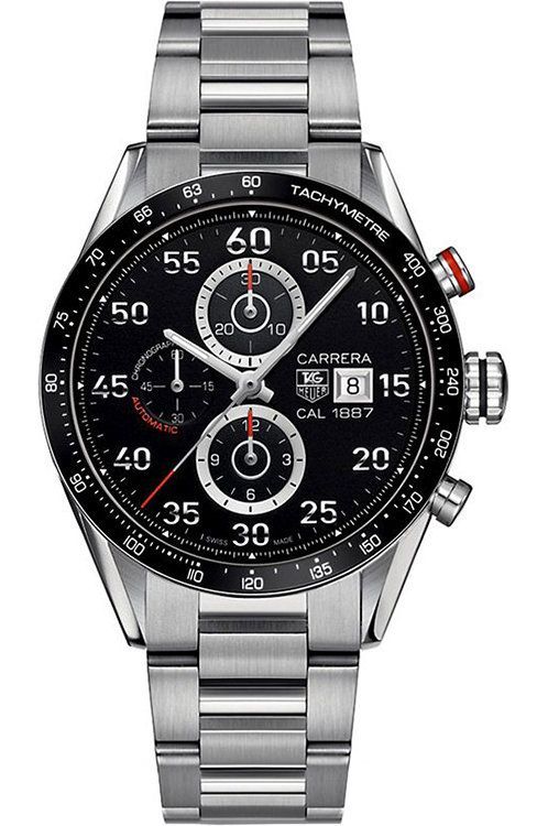 TAG Heuer Calibre 1887 43 mm Watch in Black Dial