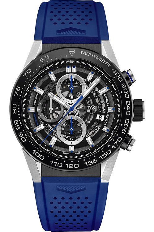 Tag Heuer Carrera Chronograph Automatic Men's Watch CAR2A1T.FT6052  7612533122833 - Watches, Carrera - Jomashop