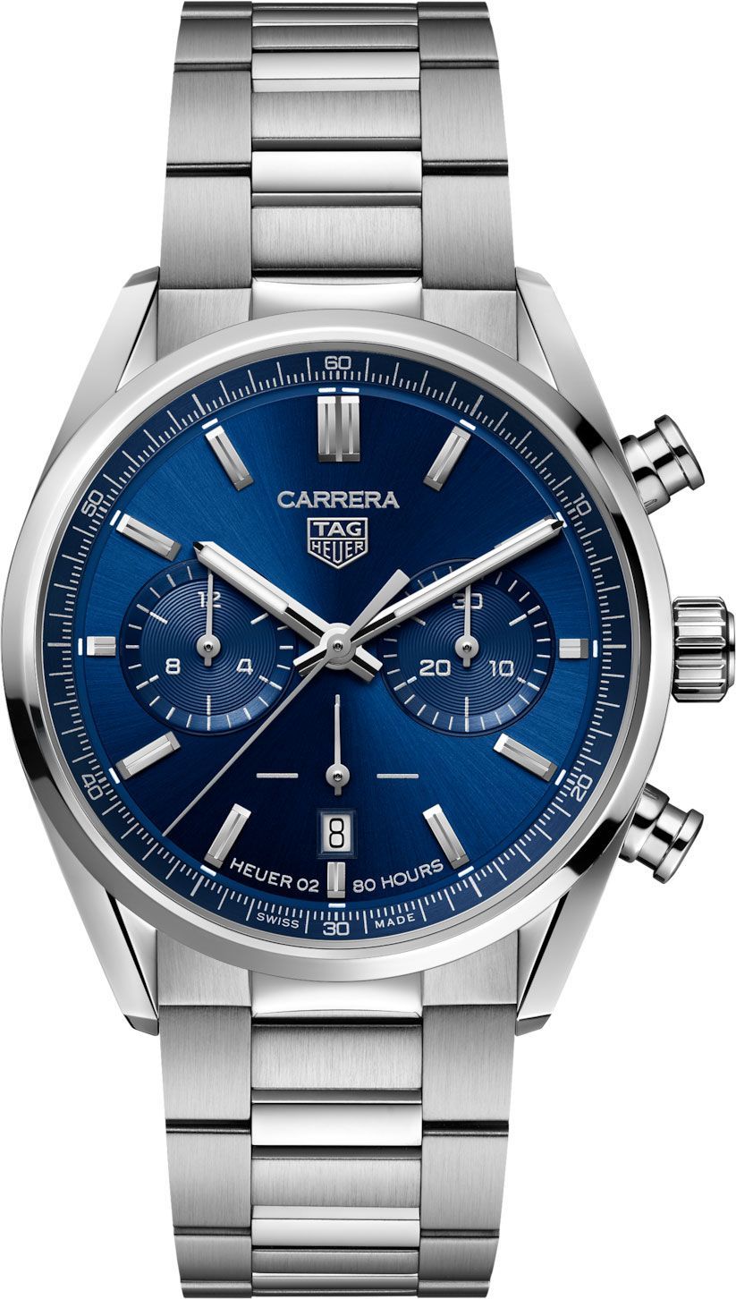 TAG Heuer Carrera  Blue Dial 42 mm Automatic Watch For Men - 1
