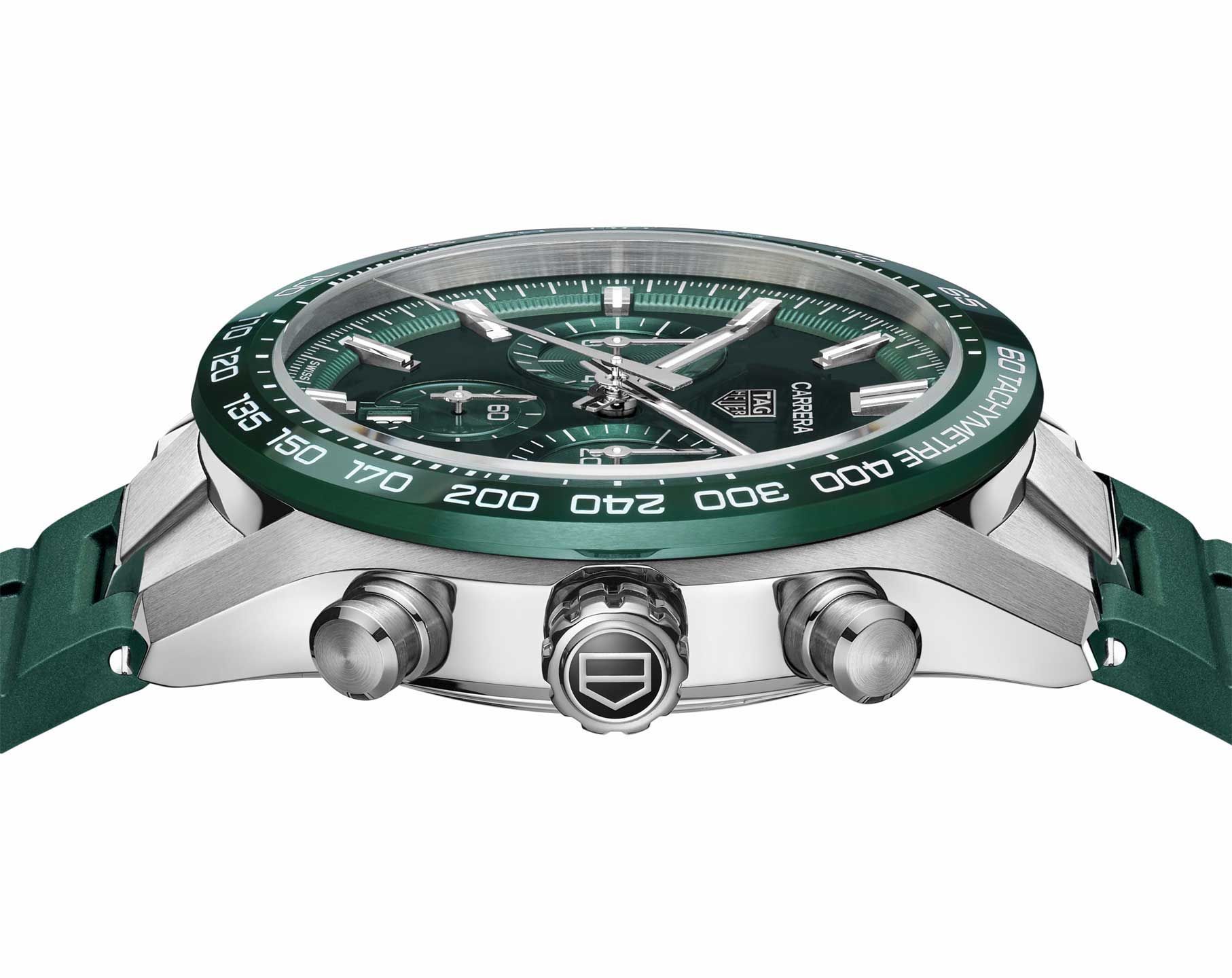TAG Heuer Carrera  Green Dial 44 mm Automatic Watch For Men - 6