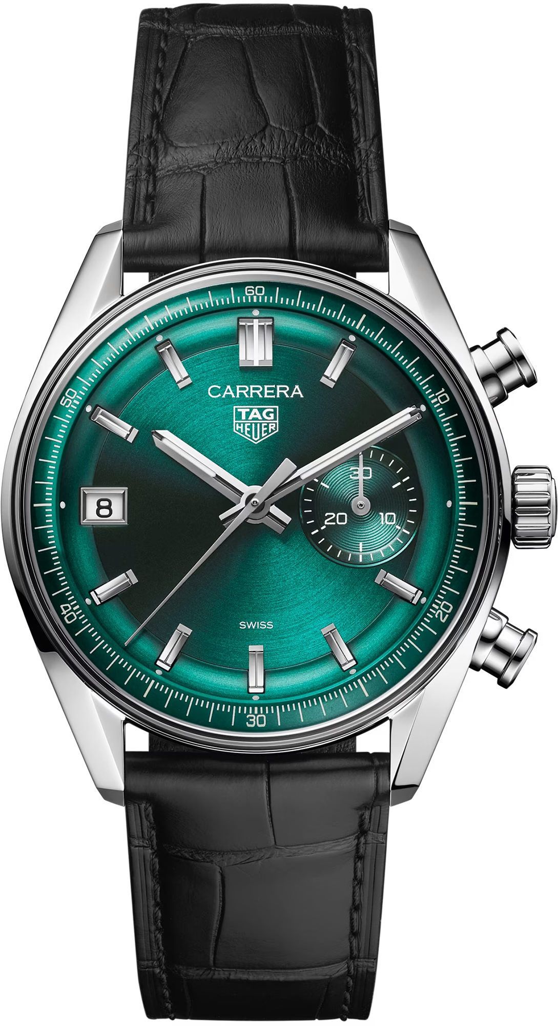 TAG Heuer Carrera  Green Dial 39 mm Automatic Watch For Men - 1