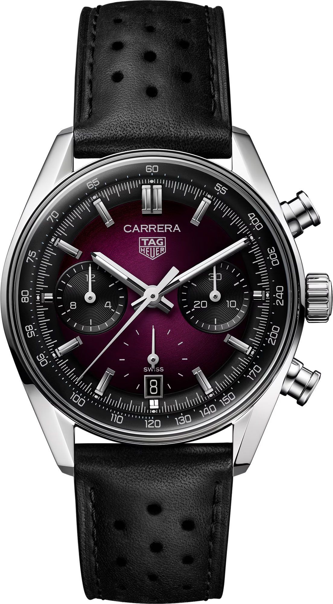 TAG Heuer Carrera  Purple Dial 39 mm Automatic Watch For Men - 1