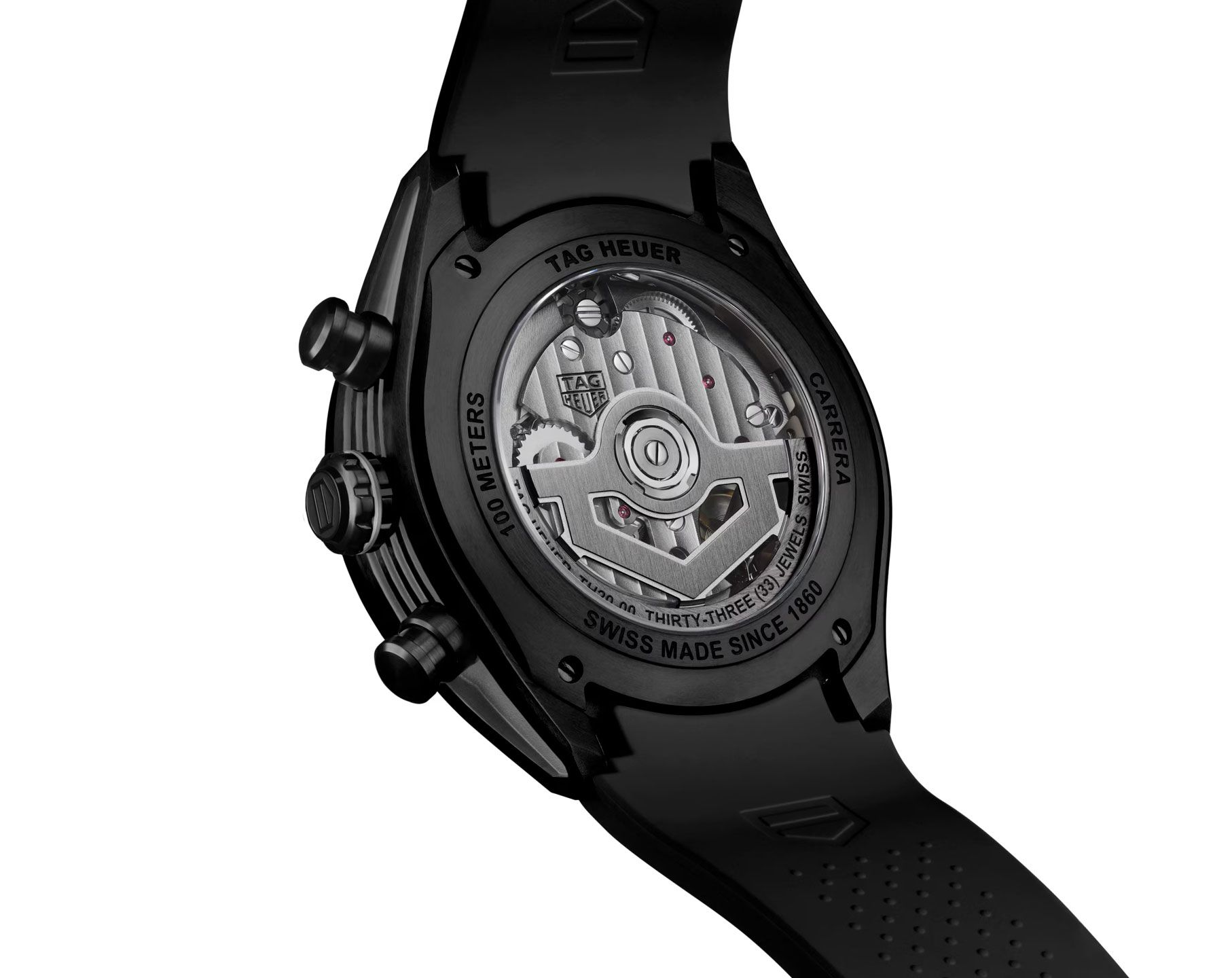 TAG Heuer Carrera Automatic Men Watches in Round case Skeleton Dial