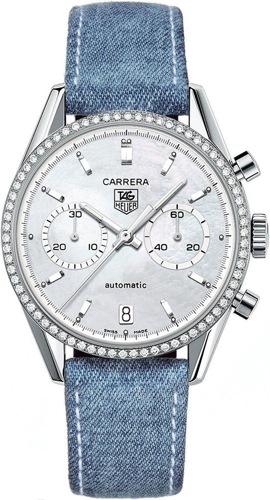 TAG Heuer Carrera Calibre 17 MOP Dial 39 mm Automatic Watch For Unisex - 1