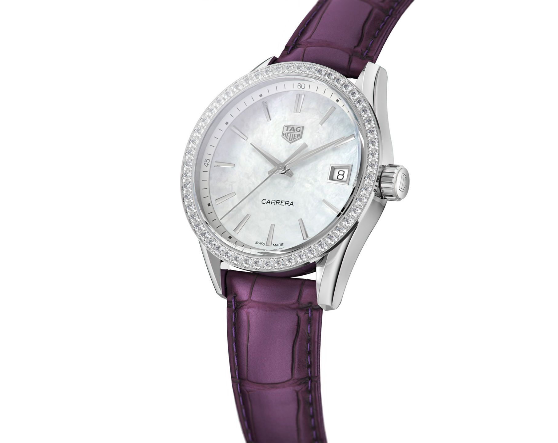 TAG Heuer  36 mm Watch in MOP Dial For Women - 5