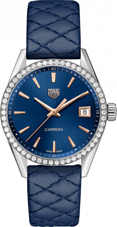 TAG Heuer  36 mm Watch in Blue Dial For Women - 1
