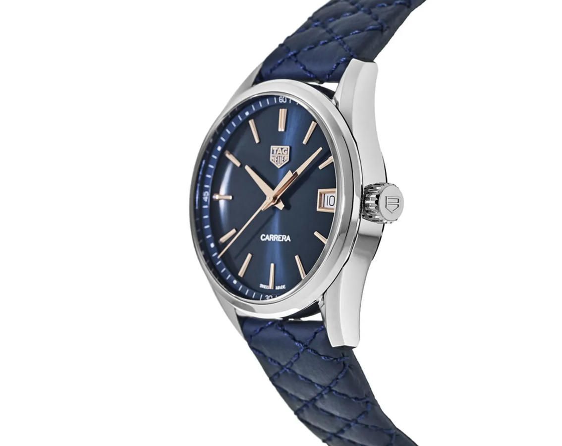 TAG Heuer  36 mm Watch in Blue Dial For Women - 5