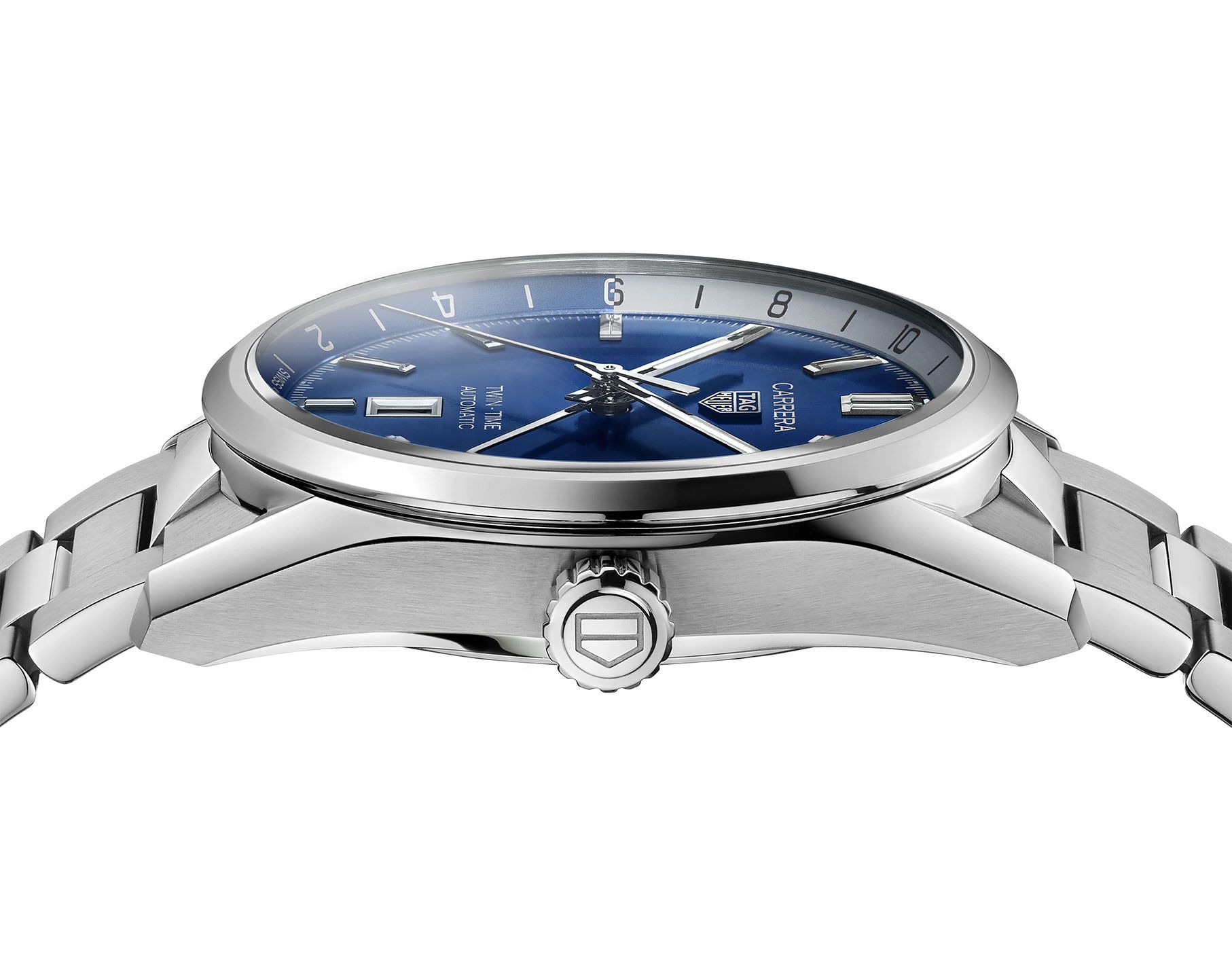 TAG Heuer Carrera  Blue Dial 41 mm Automatic Watch For Men - 4