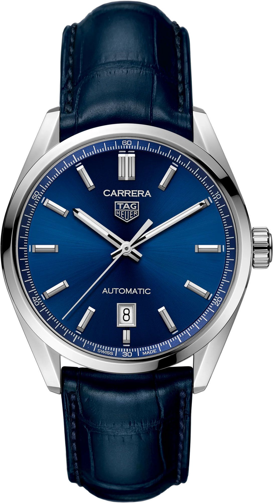 TAG Heuer Carrera  Blue Dial 39 mm Automatic Watch For Men - 1