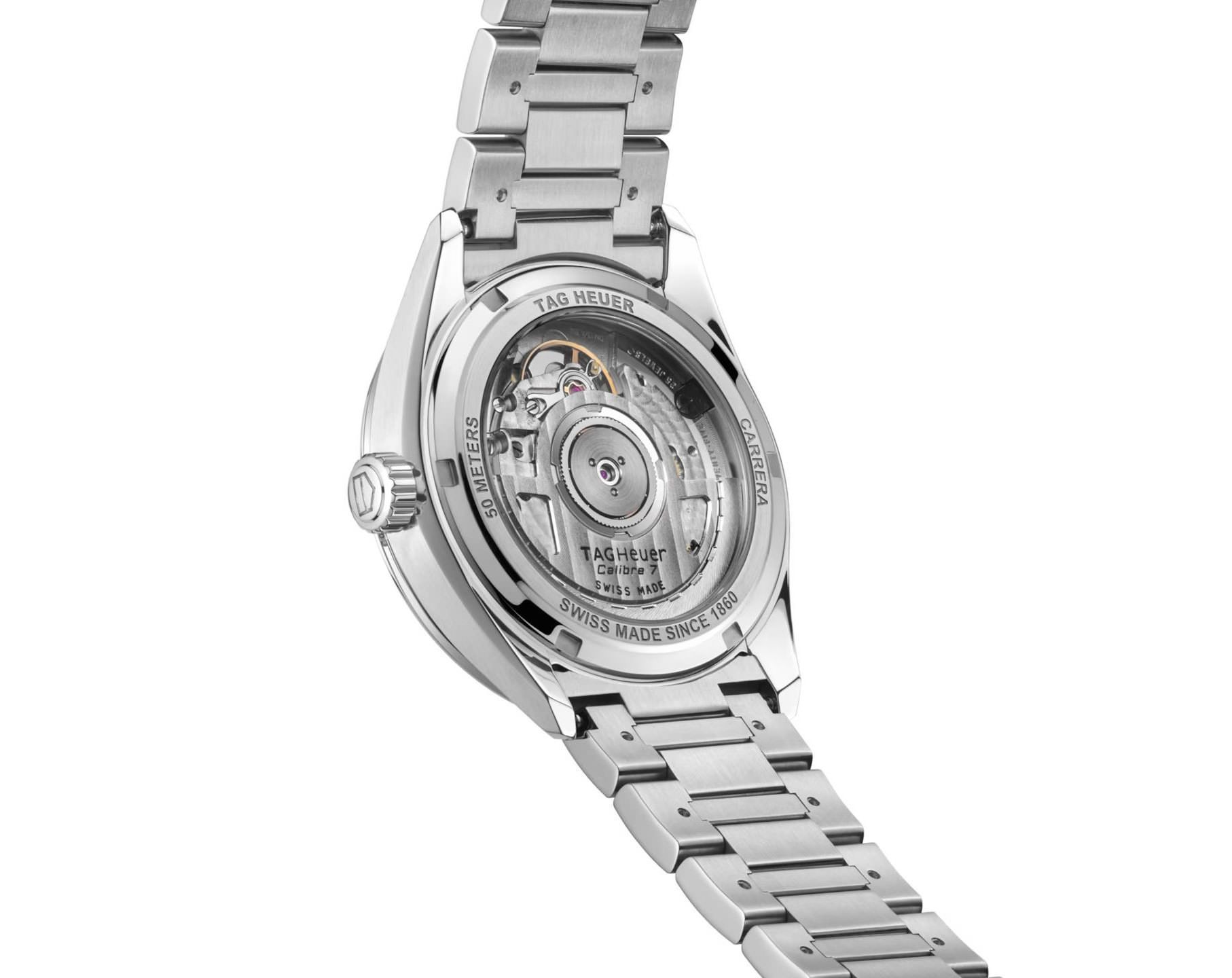 TAG Heuer Carrera  Grey Dial 36 mm Automatic Watch For Women - 6