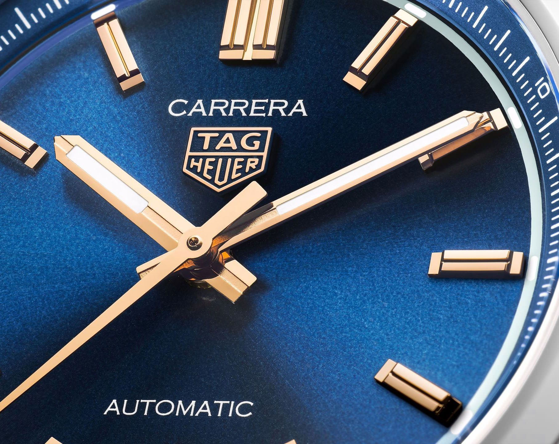 TAG Heuer Carrera  Blue Dial 36 mm Automatic Watch For Women - 4