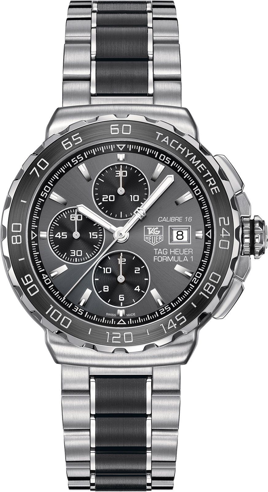 TAG Heuer Formula 1 Calibre 16 Grey Dial 44 mm Automatic Watch For Men - 1