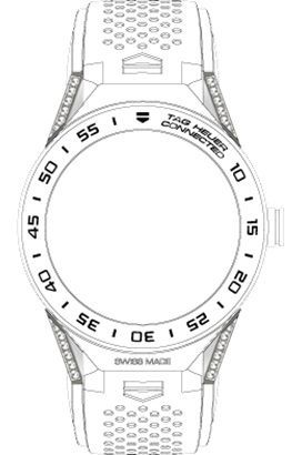 TAG Heuer Connected Modular 45 Lugs - 1