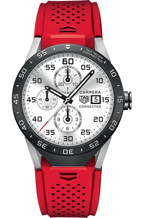TAG Heuer Connected 46 mm Watch in White Dial