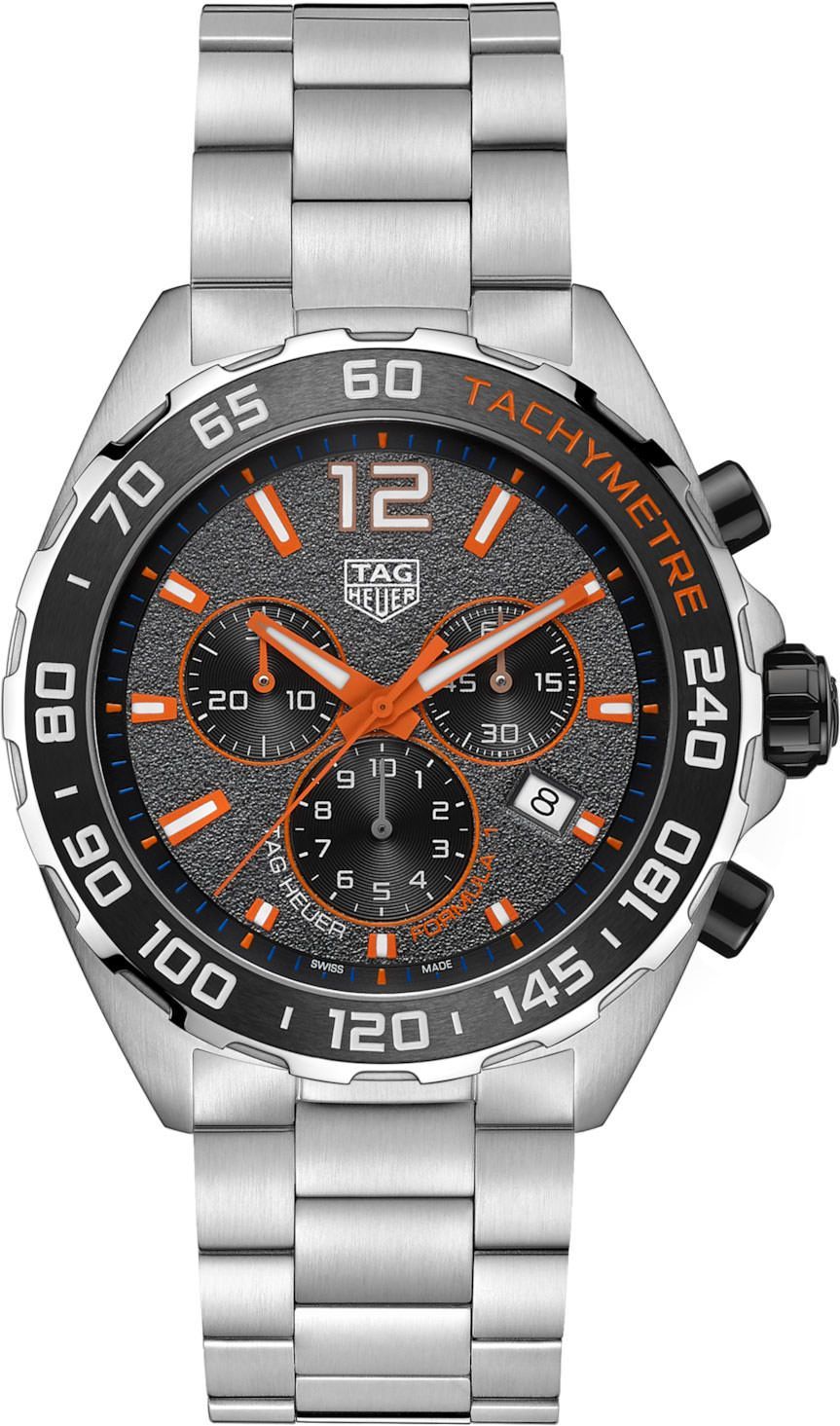 TAG Heuer Formula 1  Grey Dial 43 mm Quartz Watch For Men - 1