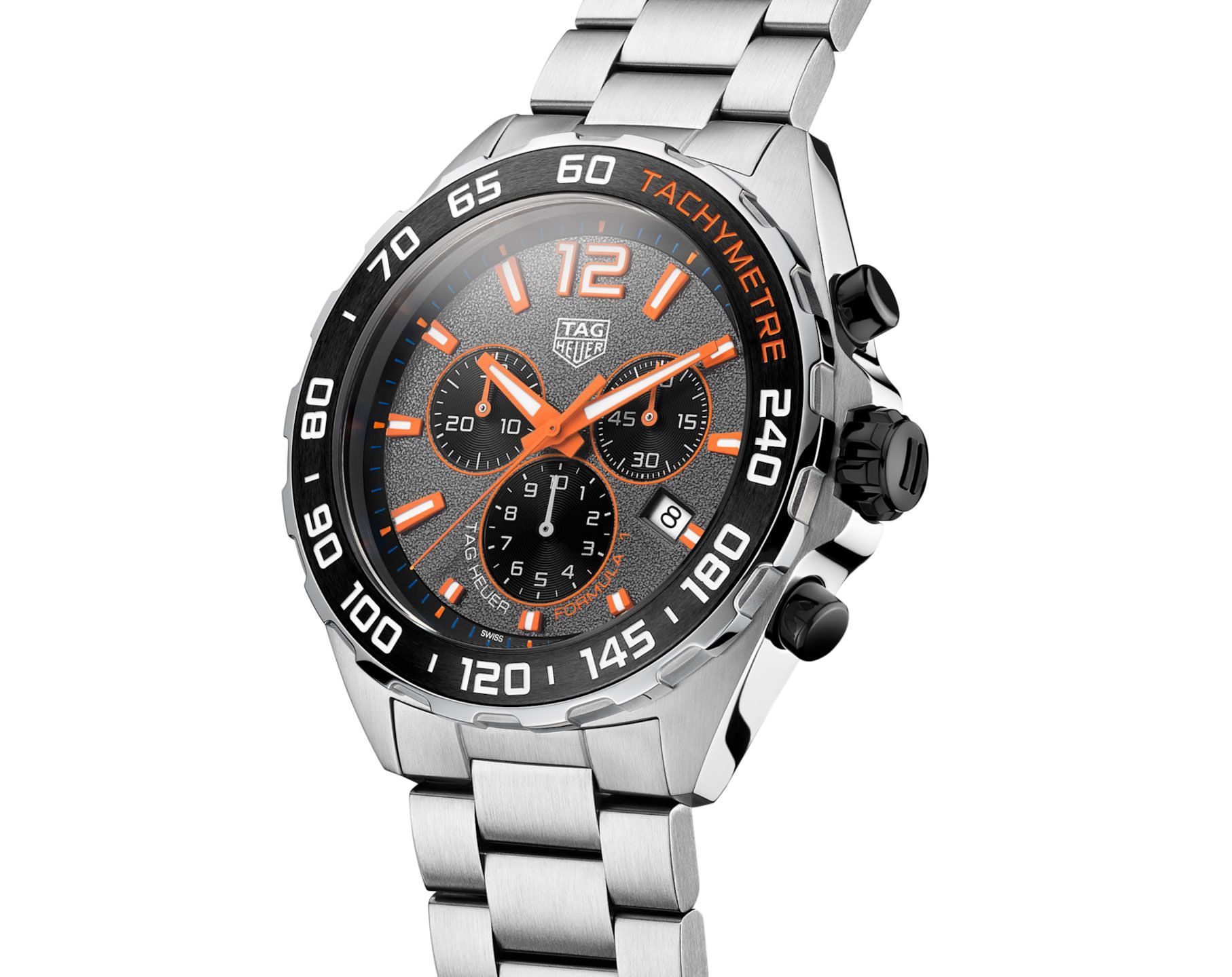 TAG Heuer Formula 1  Grey Dial 43 mm Quartz Watch For Men - 6