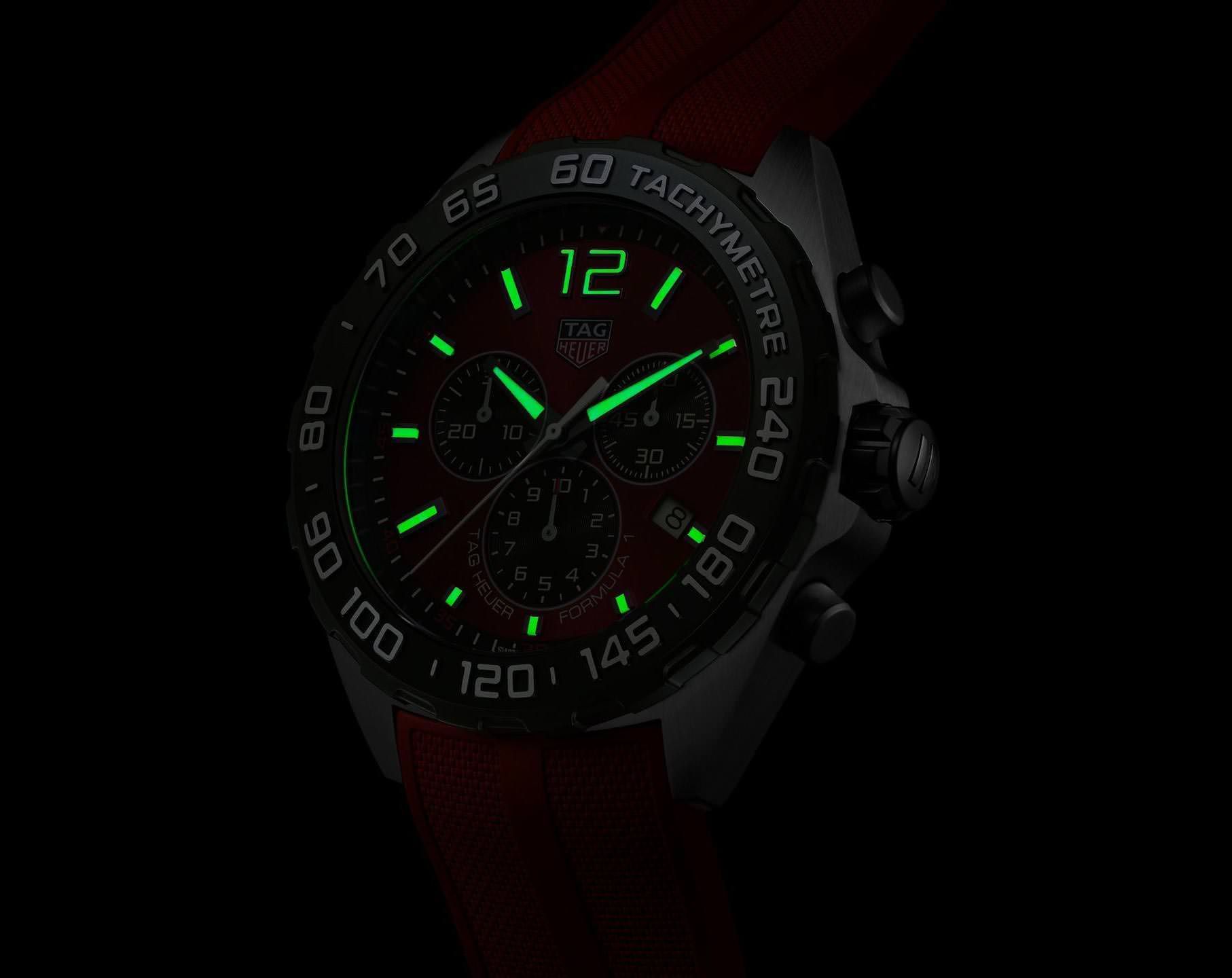TAG Heuer Formula 1 43 mm Watch in Red Dial