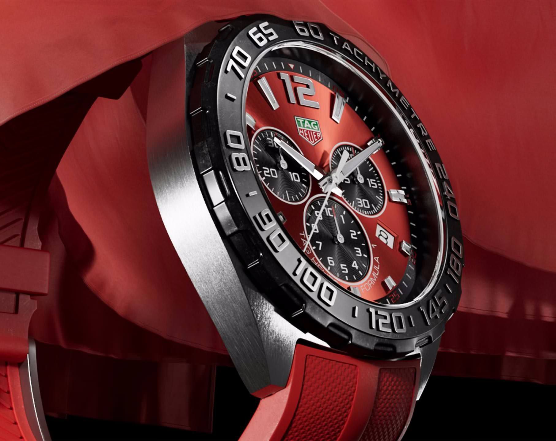 Tag heuer formula 1 red face price store