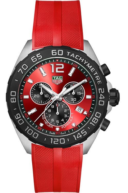 TAG Heuer Formula 1 43 mm Watch in Red Dial