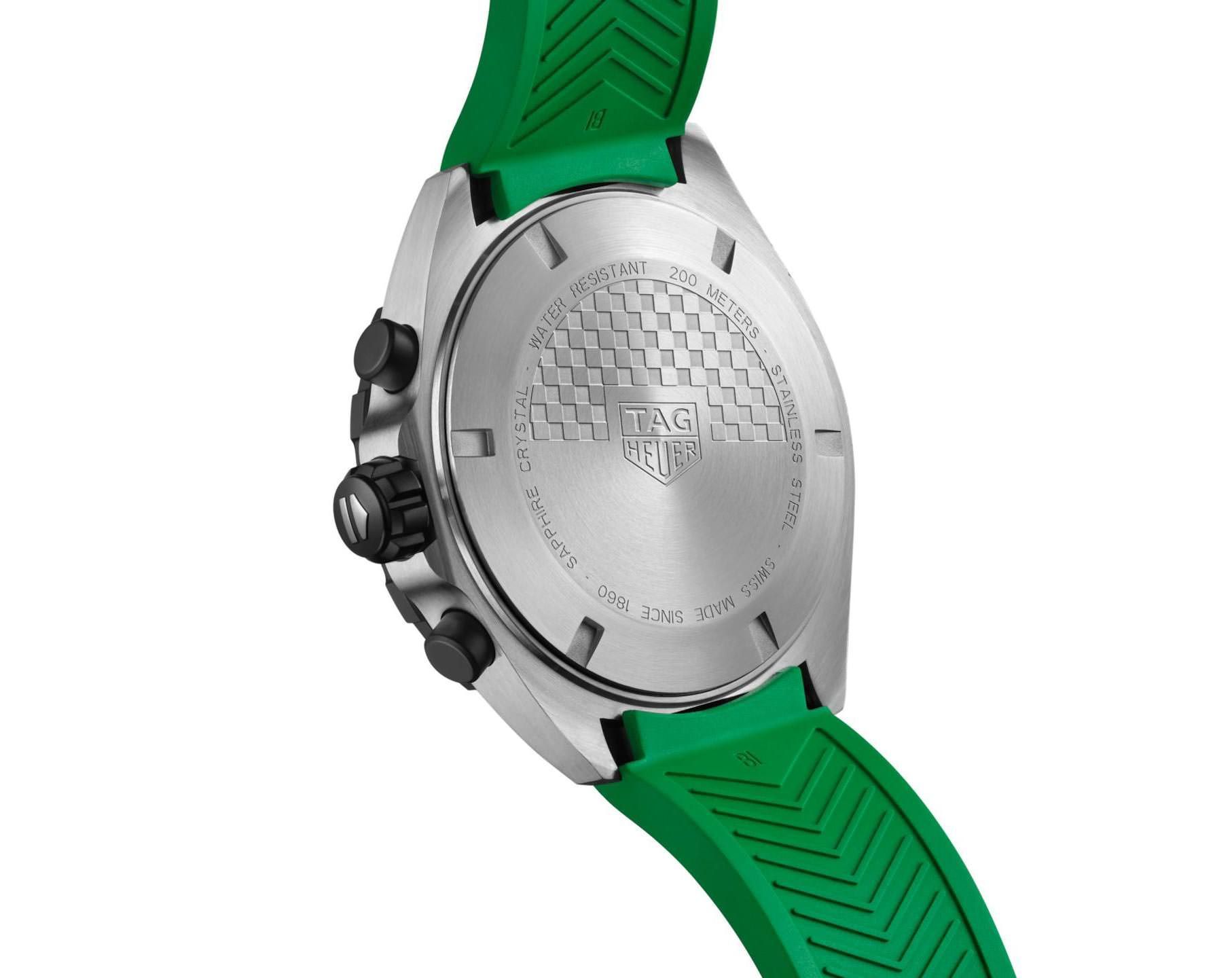 TAG Heuer Formula 1  Green Dial 43 mm Quartz Watch For Men - 4